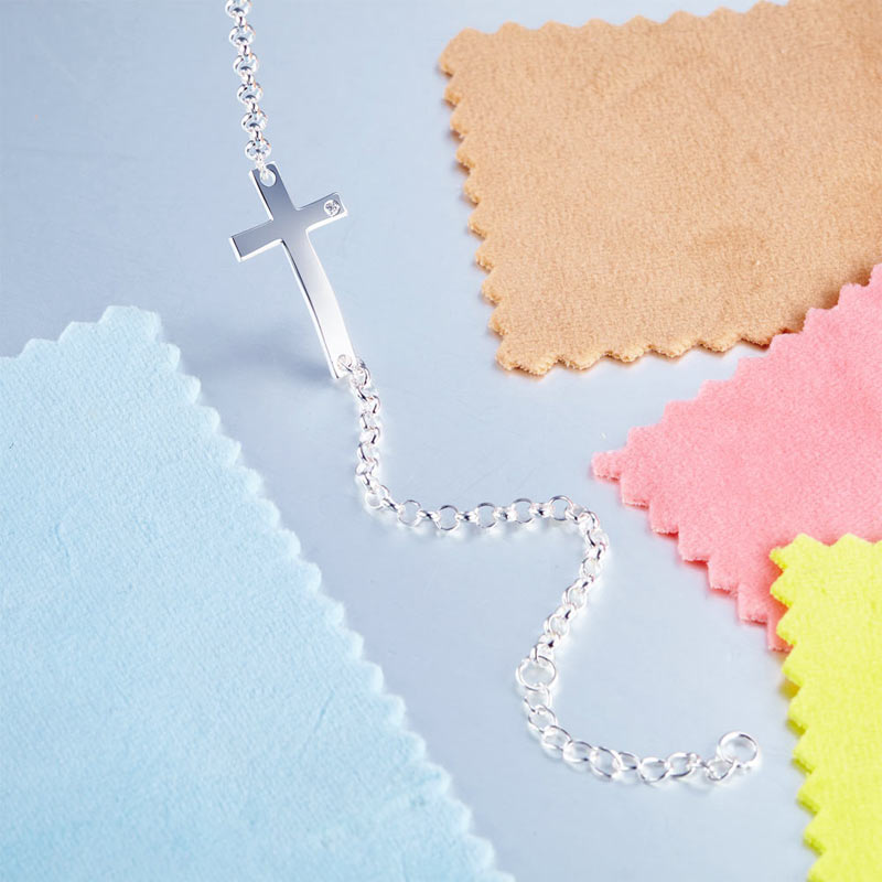 十字架手錬 925純銀手鏈首飾 香港銀器店 925 Silver Bracelet