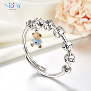 Baby Name Charm Bangle