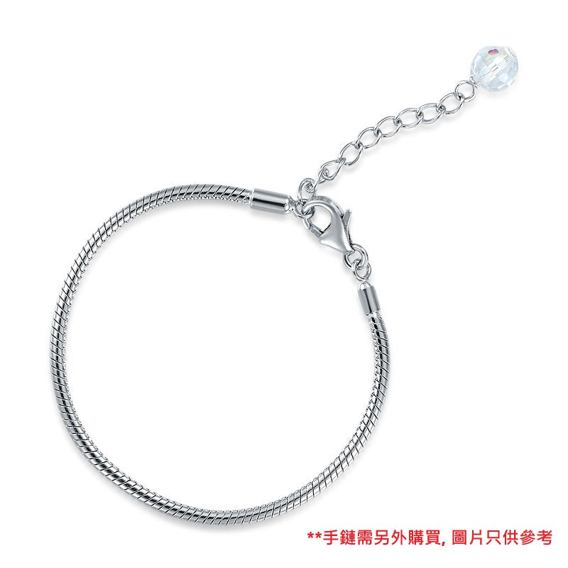 小號銀圈定位珠 - Charms 925銀串飾 - DIY手鏈鍊串珠飾品
