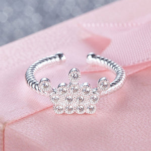 小王子小公主925純銀 BB皇冠戒指 925 Silver Crown Kids Ring